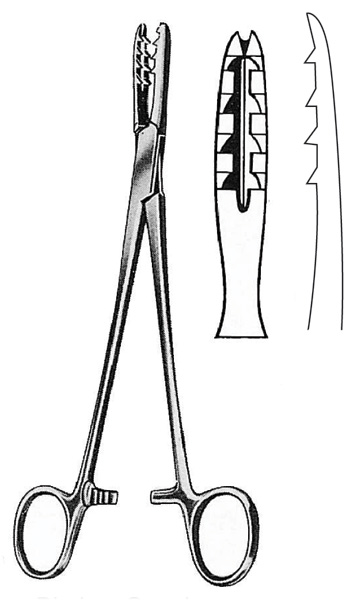 Bircher-Ganske Bone Holding Forceps