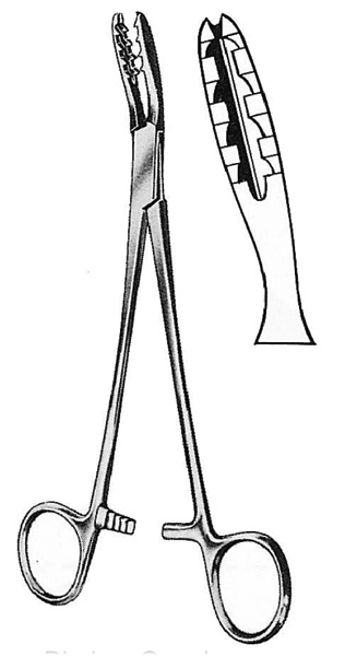 Bircher-Ganske Bone Holding Forceps