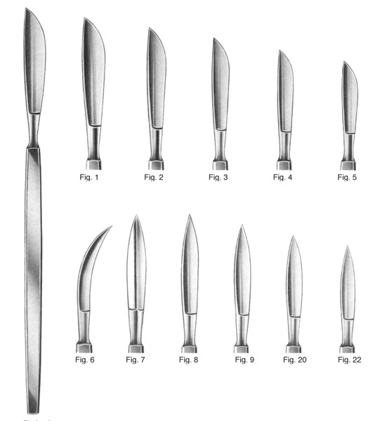 Dieffenbach Operating Knives