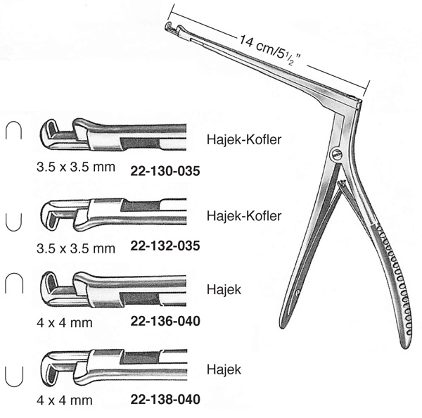 Hajek-Kofler Sphenoid Punch